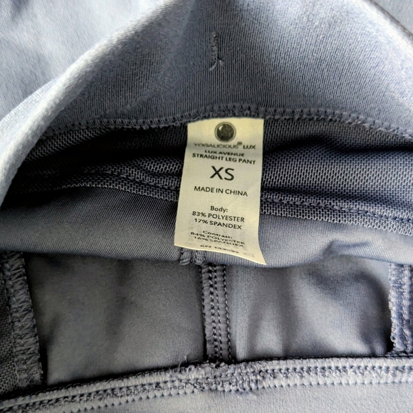 Yogalicious Woman's Straight Leg Lux Avenue Joggers - Picture 3 of 3